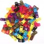 Klickschnalle 11 mm verschiedene Farben 100 Stk