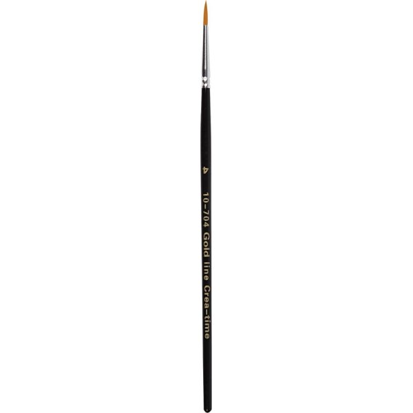 Gold Line Pinsel - Nr. 4 - rund - 12 Stk