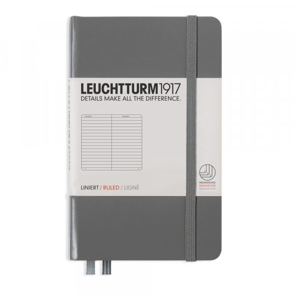 Notizbuch A6 hart - liniert