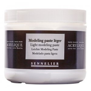 Acrylmedium Sennelier 500 ml - leichte Modellierpaste Acrylmedium Sennelier 500 ml - leichte Modellierpaste