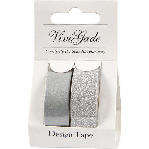 Vivi Gade Washi Tape - Silber