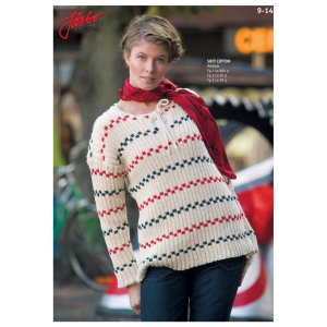 Strickanleitung - Rippstrickpullover 2 Strickanleitung - Rippstrickpullover 2