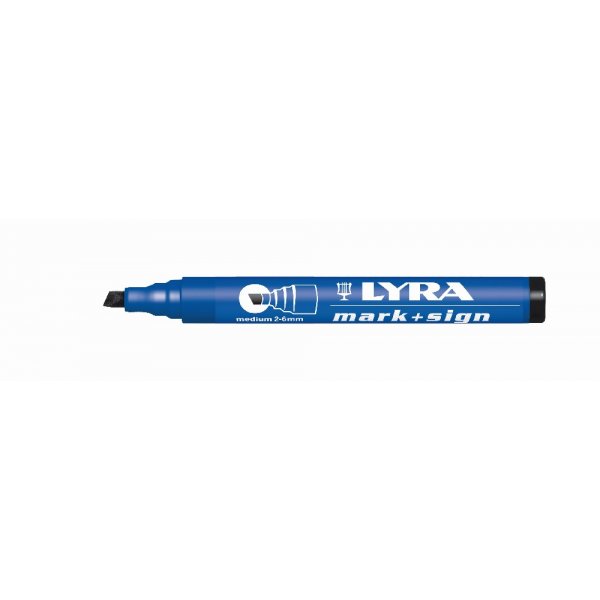Permanentmarker Mark&Sign 2-6 mm - Schwarz