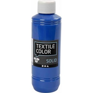 Textil Feste Textilfarbe - Brillantblau - deckend - 250 ml Textil Feste Textilfarbe - Brillantblau - deckend - 250 ml