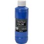 Textil Feste Textilfarbe - Brillantblau - deckend - 250 ml