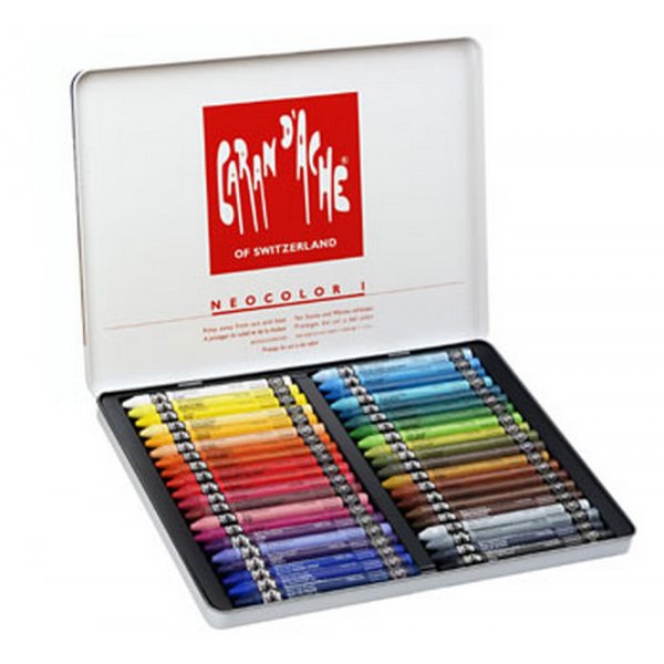 Wachsmalstift Caran d'Ache NeoColor I - 40 Buntstifte