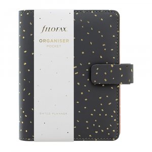 Systemkalender Filofax Pocket - Confetti Charcoal Systemkalender Filofax Pocket - Confetti Charcoal