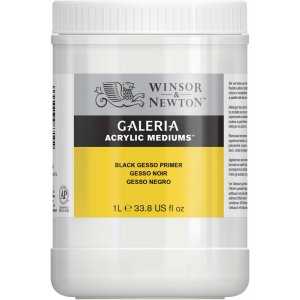 Acryl Medium W&N Galeria - Schwarzes Acryl Gesso 1L Acryl Medium W&N Galeria - Schwarzes Acryl Gesso 1L