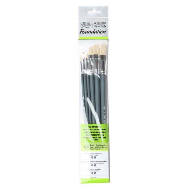 Wildschweinpinsel-Set W&N Foundation Oil - Nr. 26