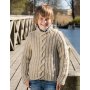 Strickmuster - Pullover (langes Streifenmuster)