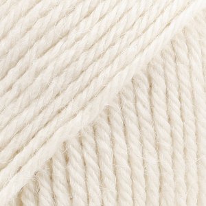 DROPS Lima Uni Color Garn - 50 g - Natur (0100) DROPS Lima Uni Color Garn - 50 g - Natur (0100)