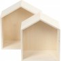Aufbewahrungsboxen - Haus - 2 Stk