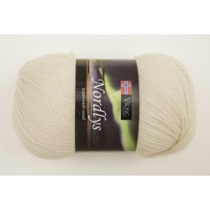 Wikingergarn Nordlys 100g - Weiß (900) Wikingergarn Nordlys 100g - Weiß (900)