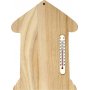 Holzhaus mit Thermometer