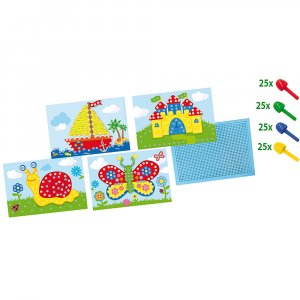 Das Mosaikset mit Illustrationen Das Mosaikset mit Illustrationen