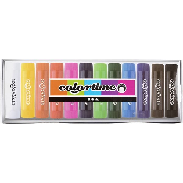 Soft Color Stick - gemischte Farben - 12 Stk Soft Color Stick - gemischte Farben - 12 Stk
