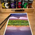Kundenbild Acrylfarben-Set Campus - Holzkiste 12 x 100 ml Tuben + Zubehör