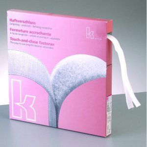 Klettband 20 mm - 10 Meter - weiß Klettband 20 mm - 10 Meter - weiß