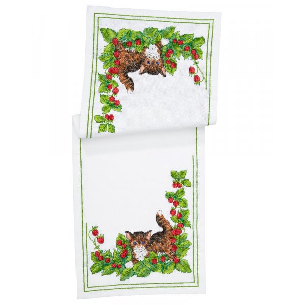 Stickset Lufer - Katze zwischen Beeren