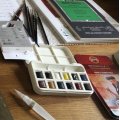 Kundenbild Aquarellfarbe W&N Cotman Water Brush Pen Set 12