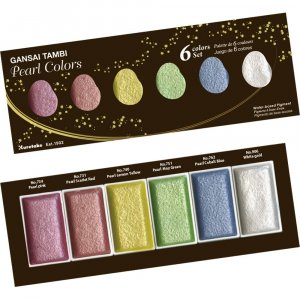 Aquarellfarbe Gansai Tambi - Perlenfarben Aquarellfarbe Gansai Tambi - Perlenfarben