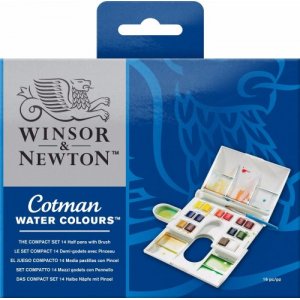 Aquarell-Set Cotman Compact - 14 ½ Tassen Aquarell-Set Cotman Compact - 14 ½ Tassen
