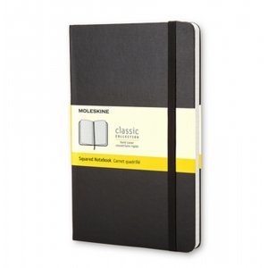 Notizbuch Classic Pocket Checkered - Schwarz Notizbuch Classic Pocket Checkered - Schwarz