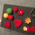 Kundenbild Nadelplatte zum Filzen 21 x 14,8 x 5 cm / A 5 - dunkelgrauer Moosgummi
