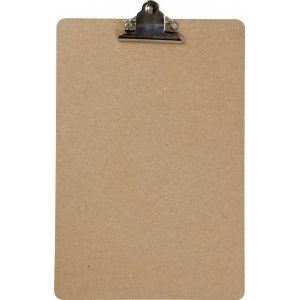 Klemmbrett/Zeichenblock - Silber - A4 Klemmbrett/Zeichenblock - Silber - A4
