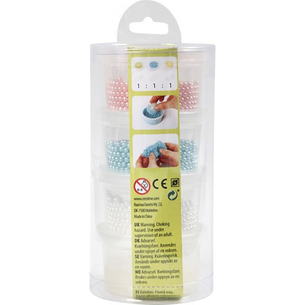 Pearl Clay - Set mit 3 Farben