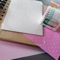 Kundenbild Album für Scrapbooking A 5 / 21 x 15 cm - braun 25 Seiten mit Spiralfaden