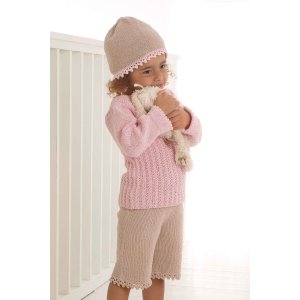 Strickmuster - Pullover, Shorts und Mütze (1410-5) Strickmuster - Pullover, Shorts und Mütze (1410-5)