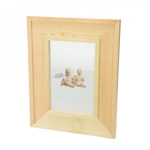 Holzrahmen 18,5 x 23 x 1,2 cm - unbehandeltes Mosaik Holzrahmen 18,5 x 23 x 1,2 cm - unbehandeltes Mosaik