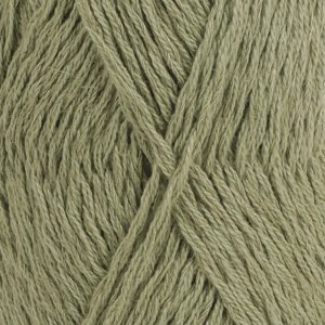 DROPS Belle Uni Color Garn - 50 g - Moosgrün (10) DROPS Belle Uni Color Garn - 50 g - Moosgrün (10)