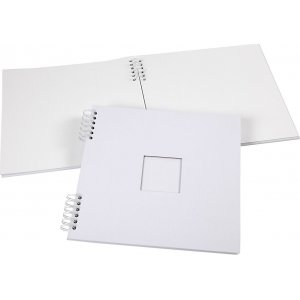 Scrapbook mit Spirale - weiß - 30,5 x 30,5 cm Scrapbook mit Spirale - weiß - 30,5 x 30,5 cm
