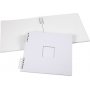 Scrapbook mit Spirale - wei - 30,5 x 30,5 cm