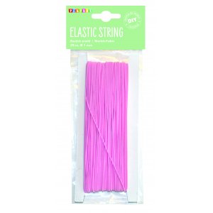 Elastische Kordel rosa 25 m Ø 1 mm Elastische Kordel rosa 25 m Ø 1 mm