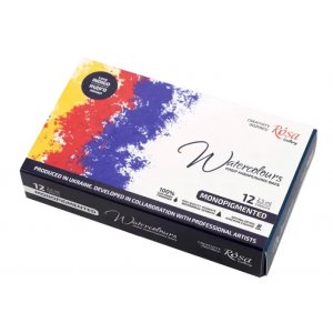 Aquarellfarbenset ROSA Gallery - Metalldose monopigmentiert 12 x 2,5 ml