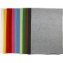 Hobbyfilz - gemischte Farben - 12 Blatt