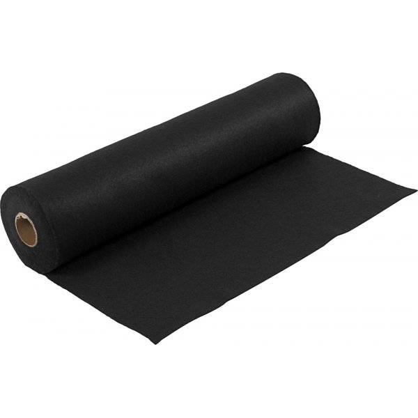 Hobbyfilz - Schwarz - 5 m