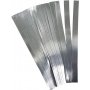 Sternstreifen - Silber - 6,5 cm - 100 Streifen