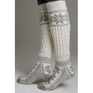 Strickanleitung - Kniestrümpfe Strickanleitung - Kniestrümpfe