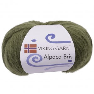 Wikingergarn Alpaka Bris 50g - Grün (335) Wikingergarn Alpaka Bris 50g - Grün (335)