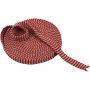 Schlauchgewirke - B22 mm - Weihnachtsrot/Grau - 10 m
