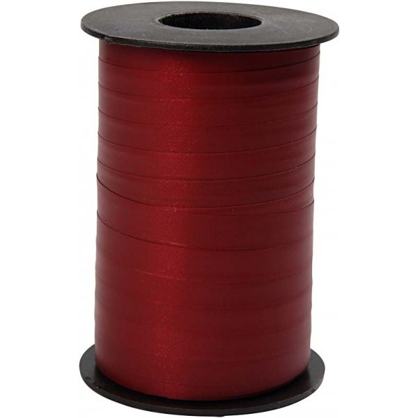 Geschenkband - dunkelrot - matt - 250 m