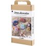 DIY Kit Steindekoration, gemischte Farben, Monster