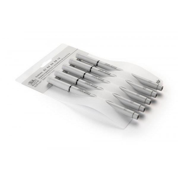 Winsor & Newton Fineliner-Set - 5 Stifte