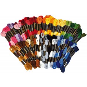 Stickgarn / Moulingarn - 100 Stück 42 Farben Stickgarn / Moulingarn - 100 Stück 42 Farben