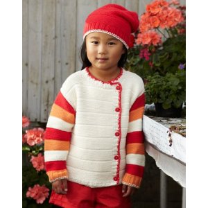 Strickmuster - Strickjacke (5 Knöpfe) und Mütze Strickmuster - Strickjacke (5 Knöpfe) und Mütze
