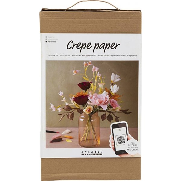 DIY-Kit Krepppapier - Blumenstrau